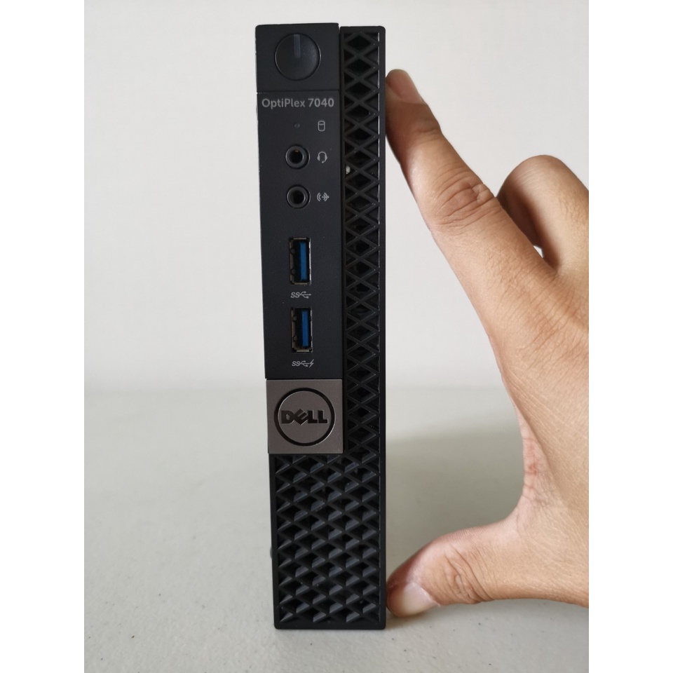 Mini PC Dell OptiPlex 7040 MFF ฮาร์ดดิสก์ SSD  CPU  Core i5-6500T  มีพอร์ต HDMI WIFI ในตัว ลงโปรแกรม