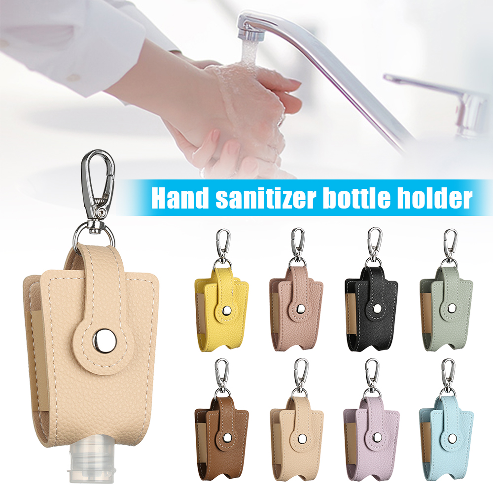 Mihan Flip - Top Hand Sanitizer กระเป๋าใส่ขวดน้ําพร้อมพวงกุญแจ