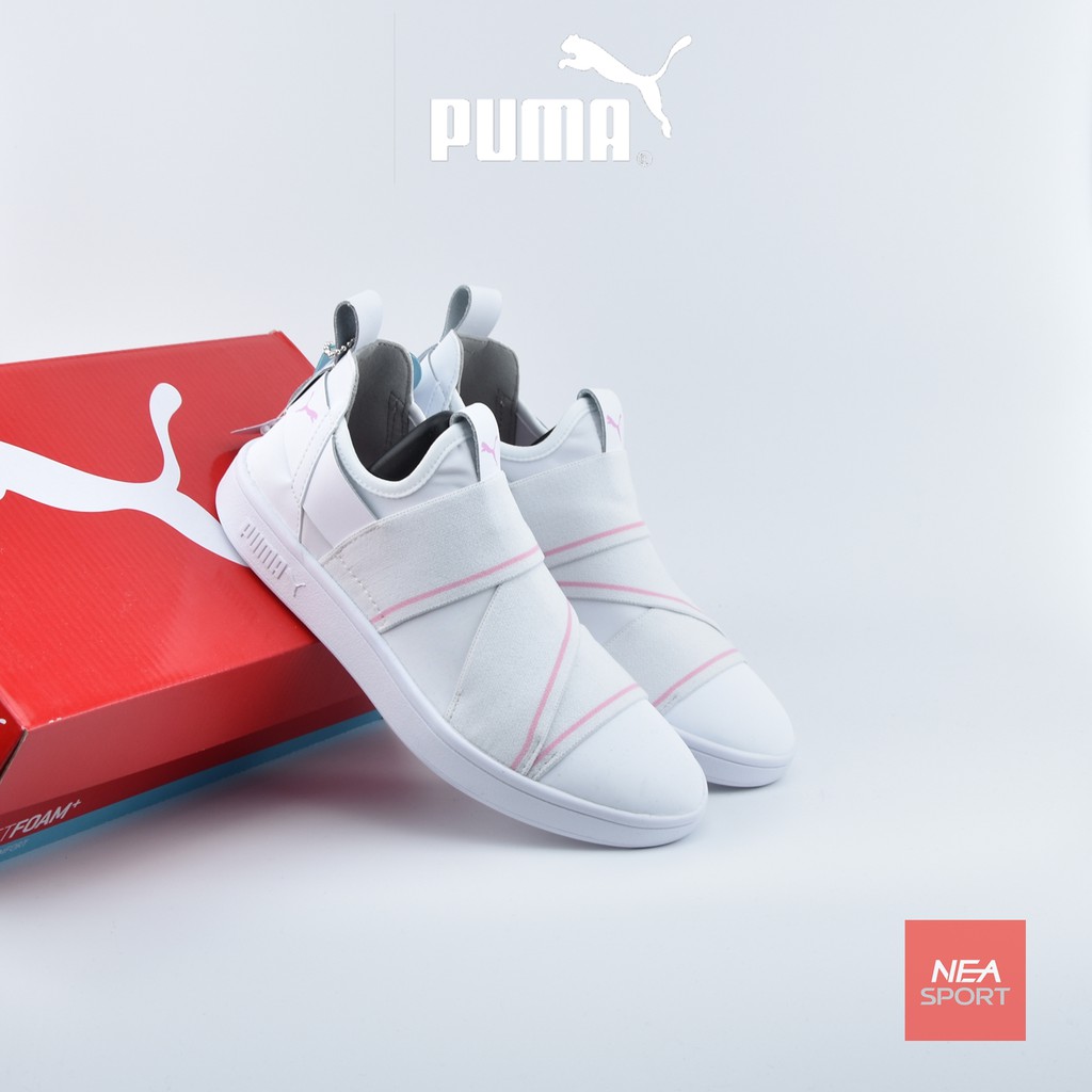 puma smash v2 slip on