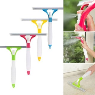 Alat Pembersih Kaca Jendela / Wiper Semprot Semprotan Air Otomatis Spray Window Cleaner 2 in 1