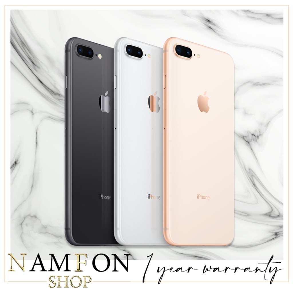 APPLE iPhone 8 Plus (256GB) เครื่องนอกแท้ [ประกัน 1 ปี] #iPhone #apple ...