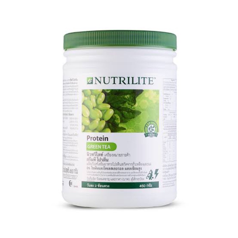 โปรตีนแอมเวย์ นิวทริไลท์  กรีนทีชาเขียว ( Nutrilite protein green tea )