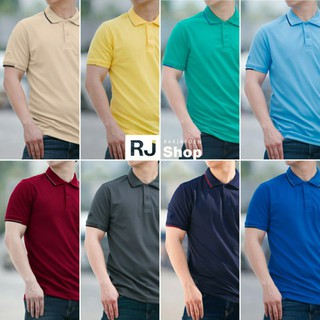 เสื้อโปโลเบสิคชาย - PEGAN (16-19039) มี 13 สี