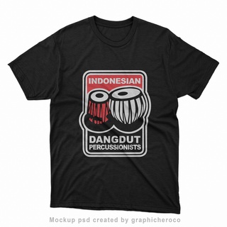 เสื้อยืด พิมพ์ลาย DANGDUT PERCUSSIONISTS สไตล์อินโดนีเซีย