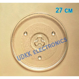 จานรองไมโครเวฟ 27cm Electrolux รุ่น EMM2308X , EMM2318X ,EMM20K18GW ,EMM2331MK