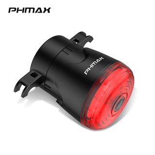 Phmax ไฟเบรกท้ายจักรยาน แบบชาร์จ USB