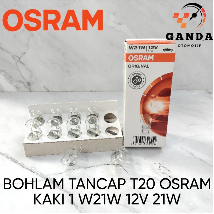 OSRAM W21W 12V T20 หลอดไฟปลั๊กอิน/ปลั๊ก - OSRAM ดั้งเดิม