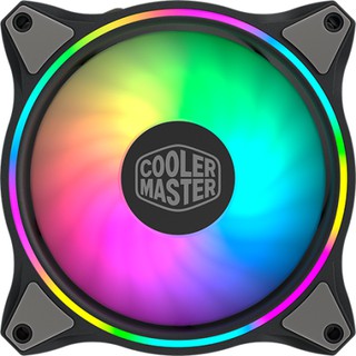 Cooler Master MasterFan MF120 Halo ARGB 120mm Case Fan Black (MFL-B2DN-18NPA-R1)