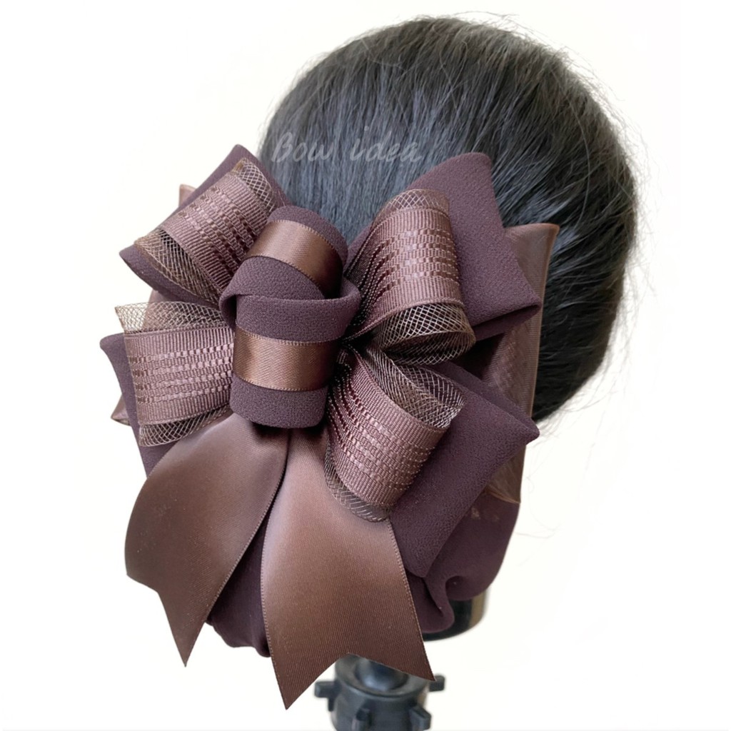 Hair bow โบว์ติดผม เน็ตติดผม กิ๊บติดผม อุปกรณ์ตกแต่งผม โบว์พยาบาล โบว์ใหญ่ เครื่องประดับผม แฟชั่น ริบบิ้นโบว์ เน็ตคลุมผม