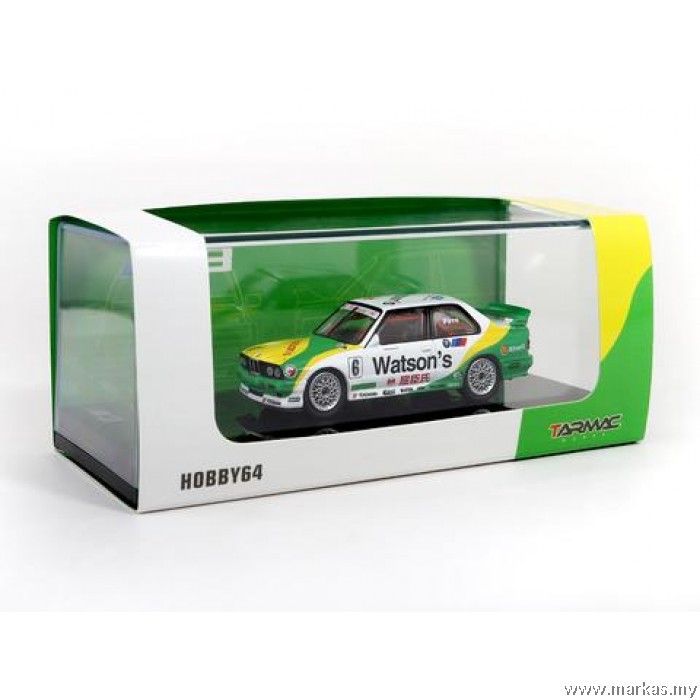 TARAC WORKS 1/64 BMW M3 E30 - GUAIA WINNER 1991 - EMANUELE PIRRO