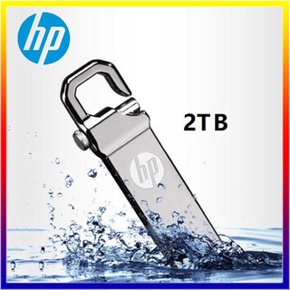 hp แฟลชไดรฟ์โลหะ 2 TB ความเร็วสูง กันน้ำ flashdrive