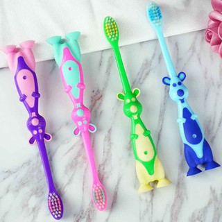 Fluocaril kid toothbrush 1 ชิ้น แปรงสีฟันเด็ก สำหรับ0.5-6 ปี ฟลูโอคารีล 4.9