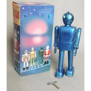 Kentoyshop (พร้อมส่ง) ของเล่นสังกะสีไขลาน Space Man Robot MS420