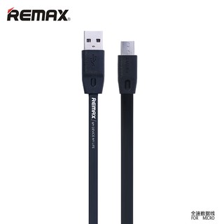 Remax Full Speed cable quick charge &amp; data (Black)