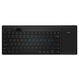 WIRELESS KEYBOARD RAPOO KB-K2800-BK BLACK คีย์บอร์ดไร้สาย Touch pad สำหรับการใช้งานได้เช่นเดียวกับเม้าส์ประกัน 2Y