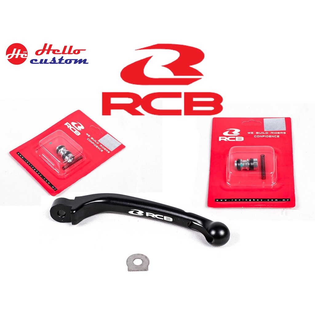 ชุดซ่อม ปั้มบน RCB Racing Boy แท้  ลูกสูบ S1 14mm / S1 17mm / ก้านเบรค S1 ซ้าย / ขวา