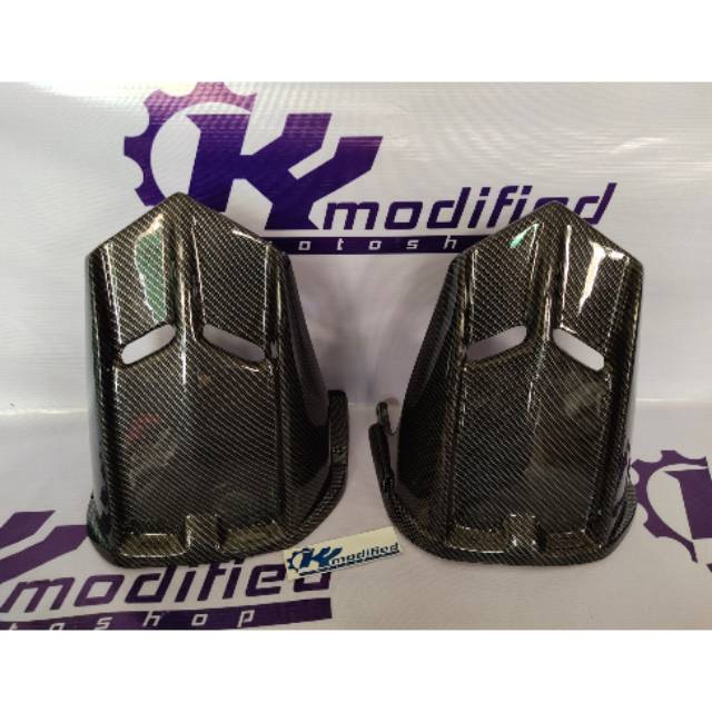 Hugger Carbon รุ่น R6 Long Mudguard Under R15 V3 V4 R15M เชื่อมต่อ VVA MT15