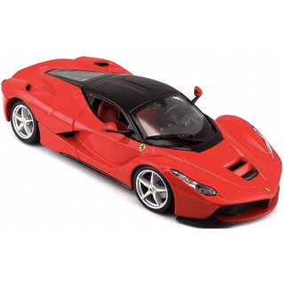 โมเดลรถเหล็ก LA Ferrari 1/24 Burago โมเดลสวยสมจริง