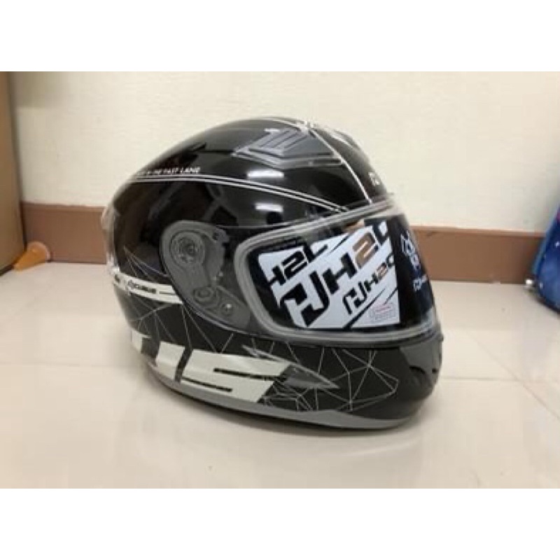 หมวกกันน็อก Honda H2C รุ่น INCUBUS เต็มใบ สีดำ Size L