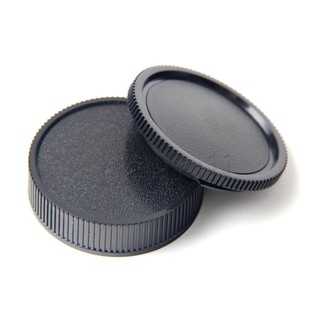 Leica R LR Rear Lens Cap ฝาปิดท้ายเลนส์ + Body Cap ฝาปิดบอดี้