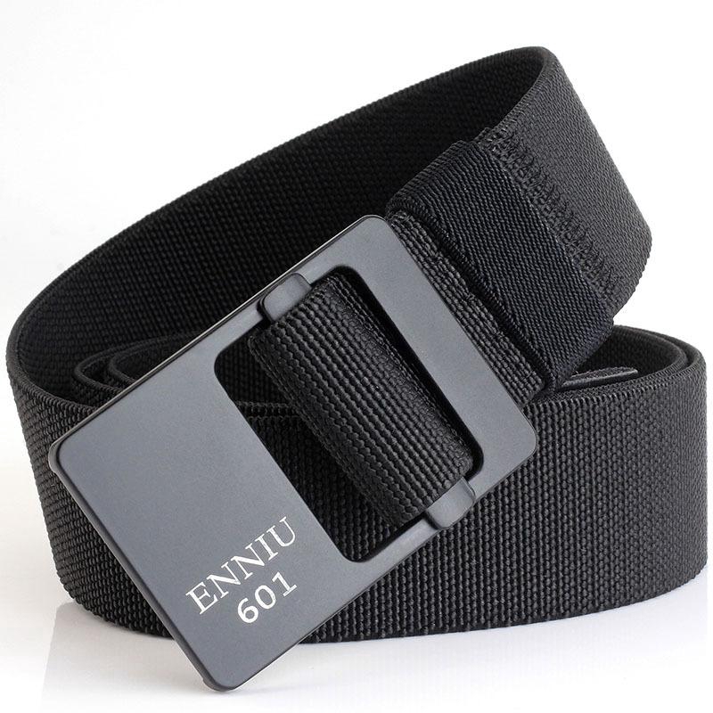 เข็มขัดผู้ชาย Tactical Mens Metal Buckle Belt 120CM