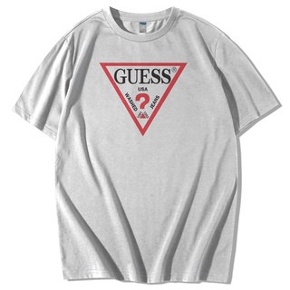 เสื้อยืด พิมพ์ลาย Guess Premium สําหรับผู้ชาย และผู้หญิง