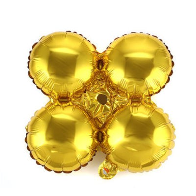 ลูกโป่งฟอยล์รูปดอกไม้ สำหรับทำซุ้ม - รูปที่ 3