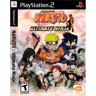 แผ่นเกมส์ Naruto Ultimat Ninja PS2 Playstation 2 คุณภาพสูง ราคาถูก