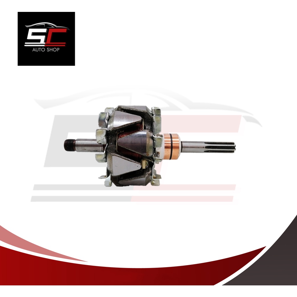 ทุ่นไดชาร์จ อีซูซุ  ISUZU D-MAX (P), DRAGONEYE มีปั๊ม 8T 12V 65A สินค้าใหม่ 100%