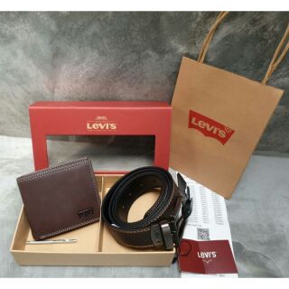 Levis wallet &amp; Belt set