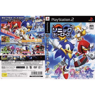 SONIC HEROES [PS2 JP : DVD5 1 Disc]