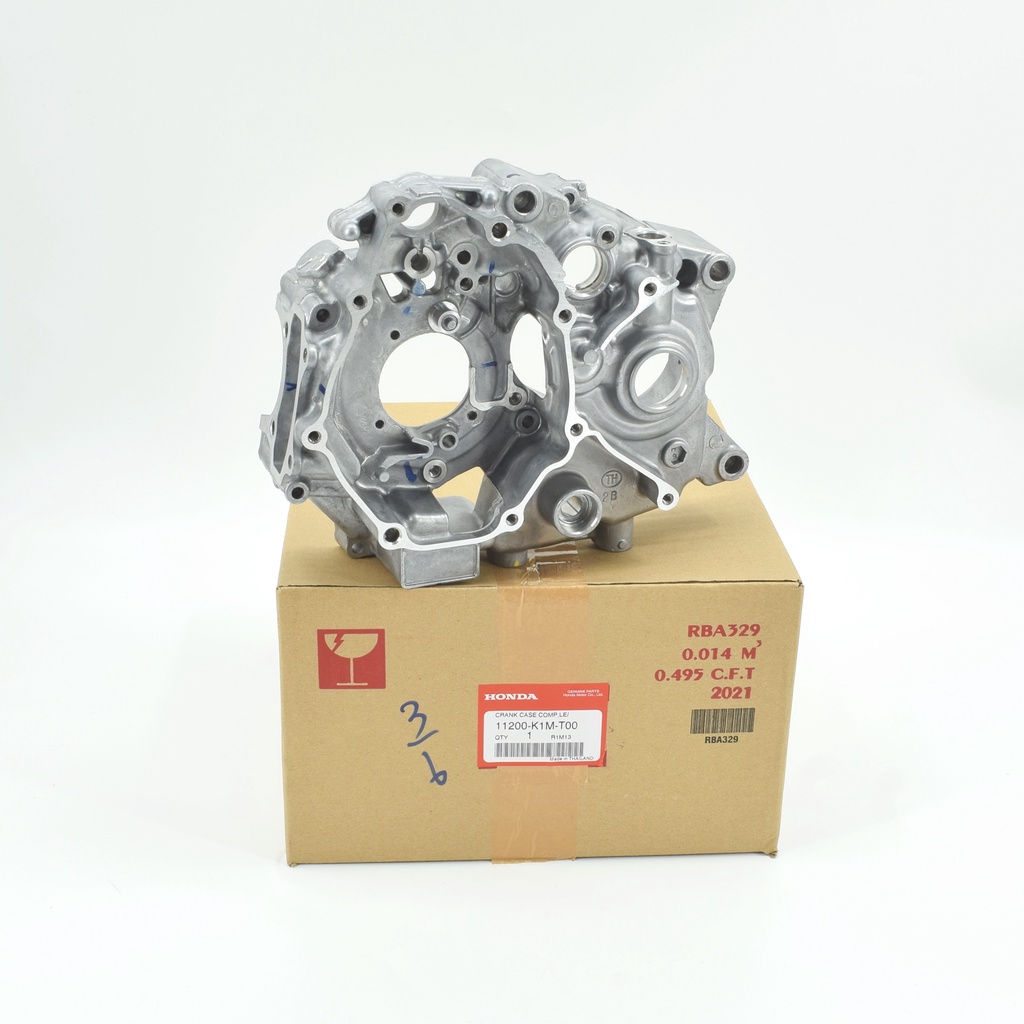 เรือนเครื่องยนต์ด้านซ้าย สตาร์ทมือ(ไมดิจิตอล)  แท้ศูนย์ฮอนด้า เวฟ110i/ดรีม110i ปี2021 11200-K1M-T00