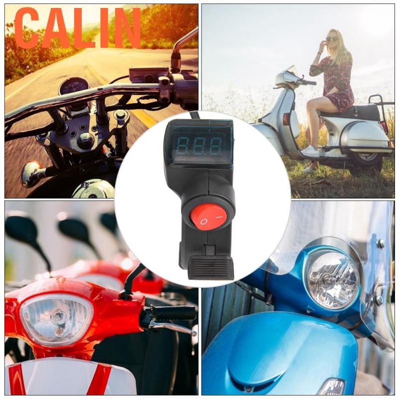 Calinodesign คันเร่ง LCD 12V-99V สำหรับจักรยานไฟฟ้าในส่วนนี้