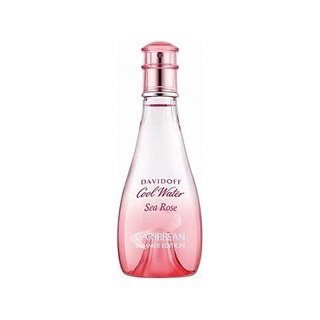 น้ำหอม Davidoff Cool Water Woman Sea Rose Caribbean Summer Edition EDT 100ml. Nobox.