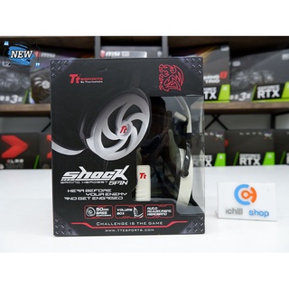 Headphones (หูฟัง) Thermaltake Esports Shock Spin (White) *ของใหม่* P10560