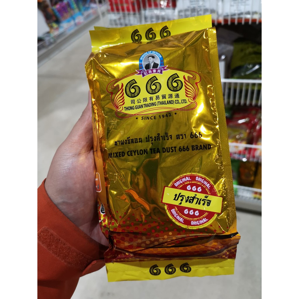 ชาซีลอน666 ขนาด 400 g. ชาซีลอนปรุงสำเร็จ ของแท้ 100%  ตรา666 #ชา #ชาซีลอน