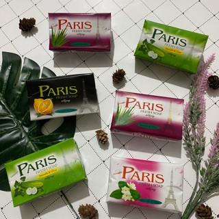 ( แพ็ค 6 ก้อน ) สบู่ สบู่อาบน้ำ สบู่ก้อน Paris fresh soap ( แบบก้อน 115 กรัม )