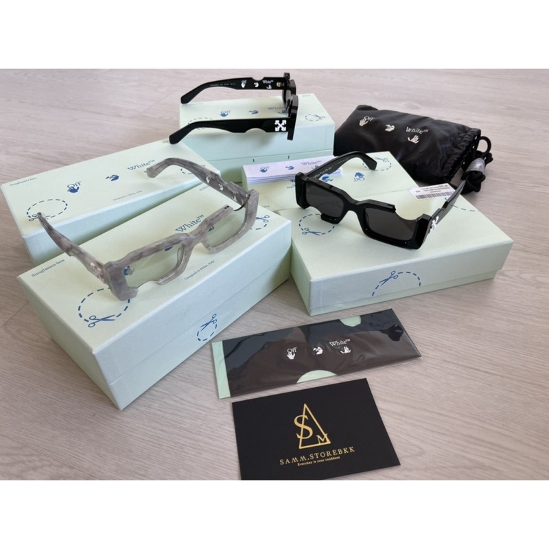 OW Black Holes Sunglasses BLACK/GREY samm.storebkk ThaiPick