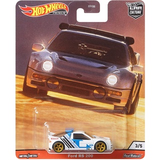 Hot Wheels Premium Car Culture FPY86 Ford RS200 ล้อยาง ของแท้