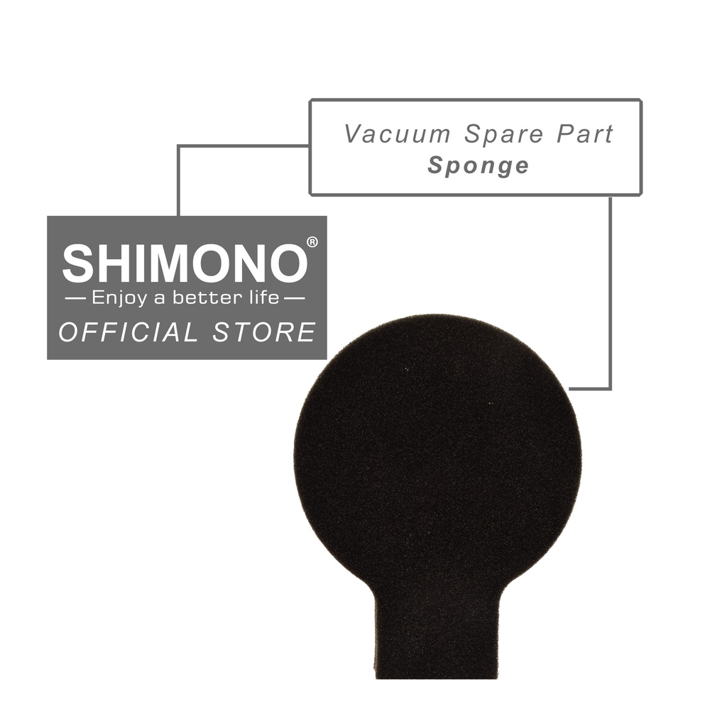 Shimono PRO CYCLONE CORDLESS อะไหล่เครื่องดูดฝุ่นไร้สาย SVC 1027 - (ฟองน้ํา)