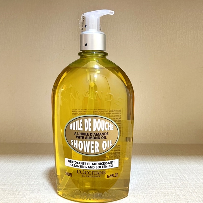L'Occitane Almond Shower Oil 500ml ล็อกซิทาน ออยล์อาบน้ำ อัลมอนด์ ชาว