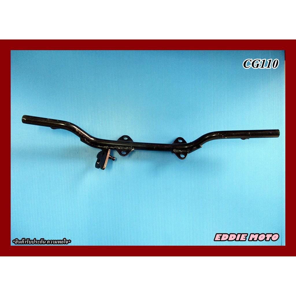 FRONT FOOT PEG REST "BLACK" Fit For HONDA CG110 CG125 JX110 JX125 // เหล็กพักเท้าหน้า สีดำ