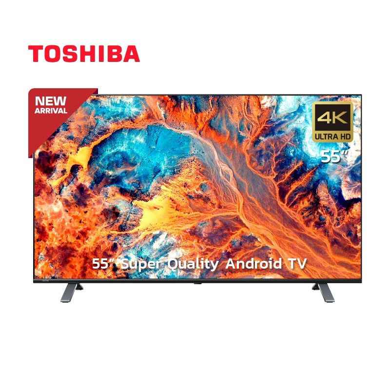 Toshiba 55 นิ้ว Smart TV UHD รุ่น 55C350KP ปี 2021 DobIy.Audioก่อนสั่งซื้อทักแชทถามร้านค้าก่อ