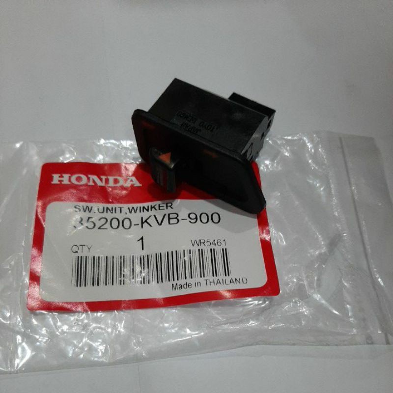 สวิทช์ไฟเลี้ยวหน้าเดิม CLICK, Wave-100x, Wave-125R, Wave-100s 2005 (35200-KVB-900)