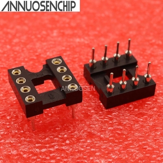 ซ็อกเก็ต 8 Pin Dip-8 Dip ทรงกลม 20 ชิ้น