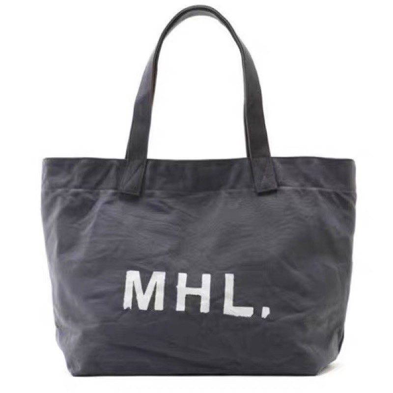 ✨ กระเป๋า Margaret Howell MHL. Heavy Cotton Tote Bag สีเทาเข้า