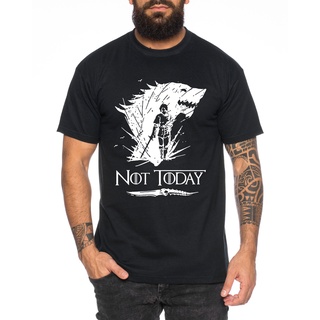 ย้อนยุคเสื้อยืด พิมพ์ลาย Not Today II-s Targaryen Thrones Game of Stark Lannister Barathe สําหรับผู้ชาย
							
							โ