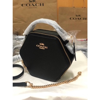 HEXAGONAL CROSSBODY (COACH C5786) หายากมาก