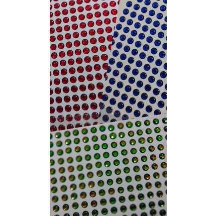 MATA 3D SOLID EYE STICKERS / UV FISH EYE 50 ชิ้น