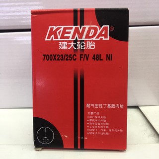 ยางในจักรยานKENDA700X23/25C F/V 48L NI